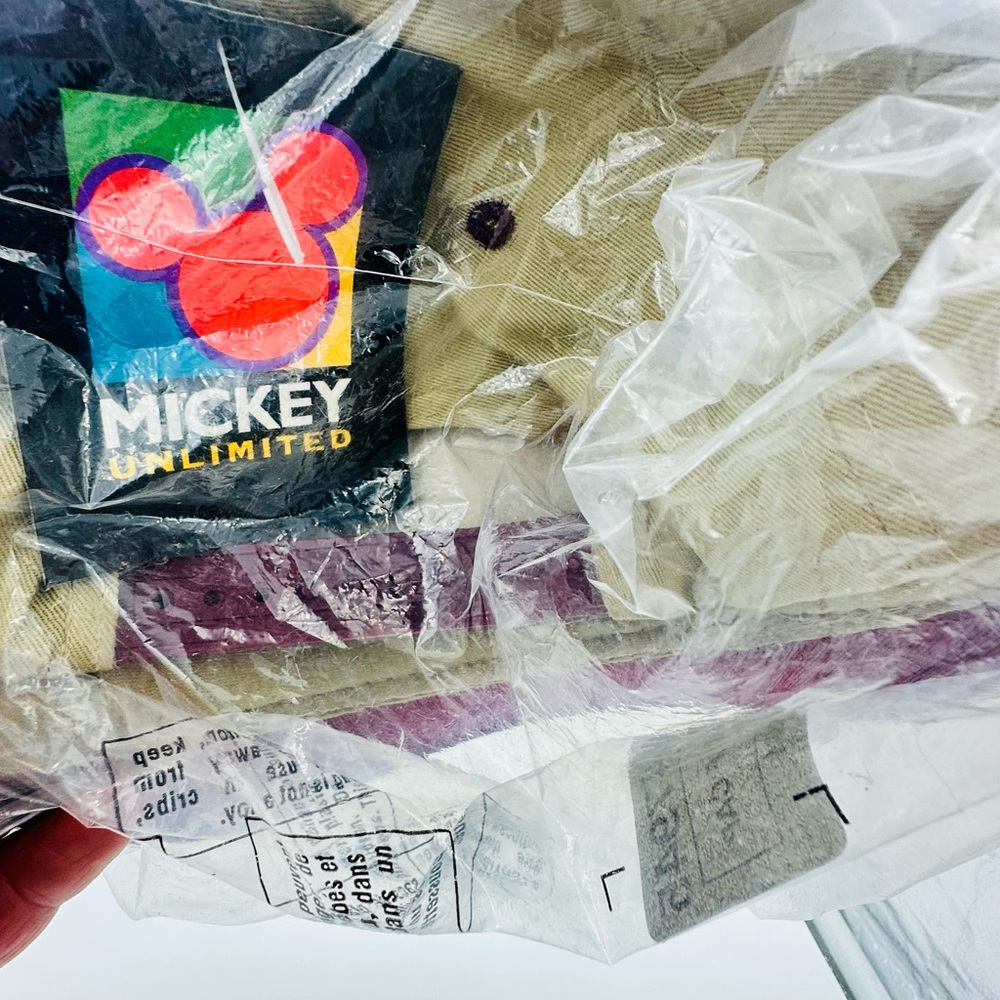 New Mickey Mouse Golf Pro Cap Hat NWT in Plastic Sealed - Picture 5 of 7